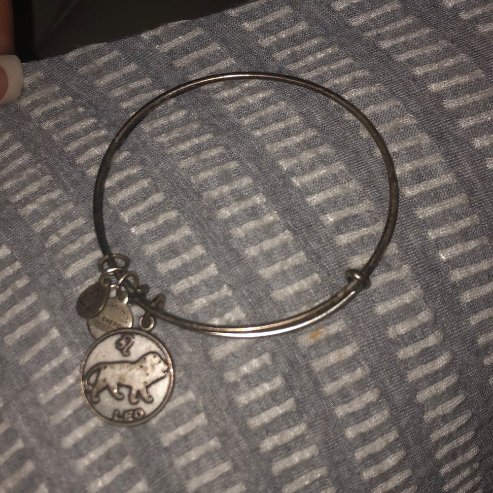 ⭐️Alex and Ani silver Leo bangle bundle